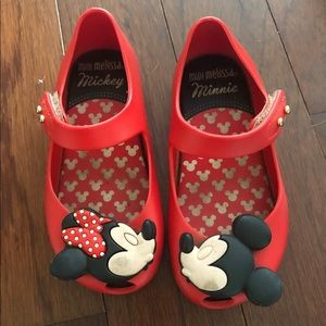 Mini Melissa Mickey/Minnie sz 8